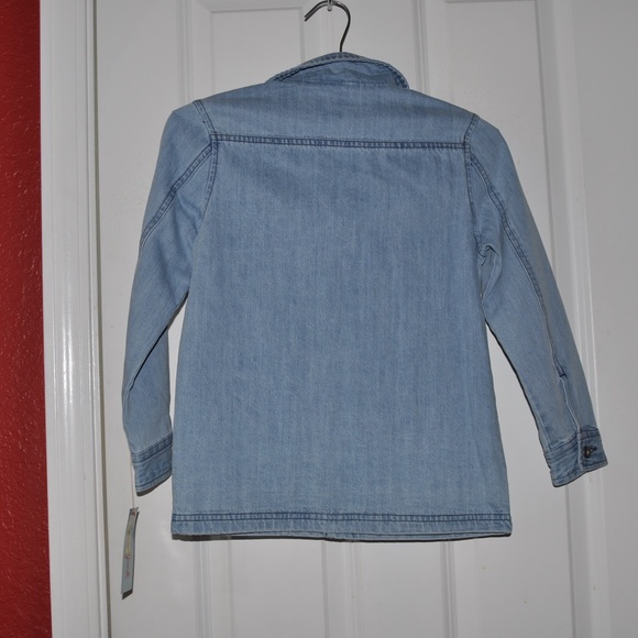 Cat & Jack Jackets & Coats New Cat Jack Letterman C Denim Jean